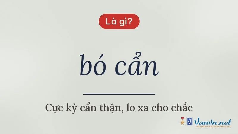 bó cẩn là gì