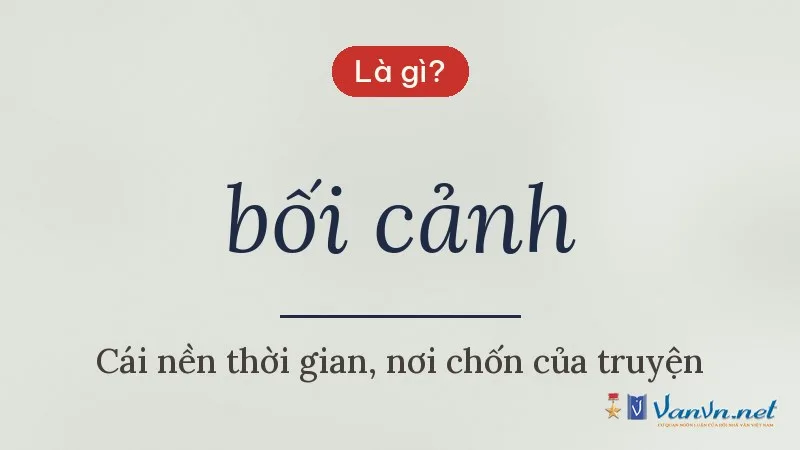 bối cảnh là gì