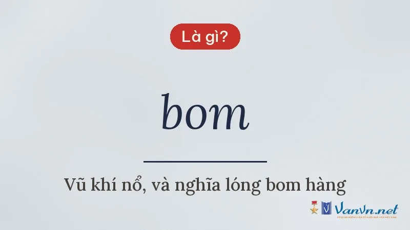 bom là gì