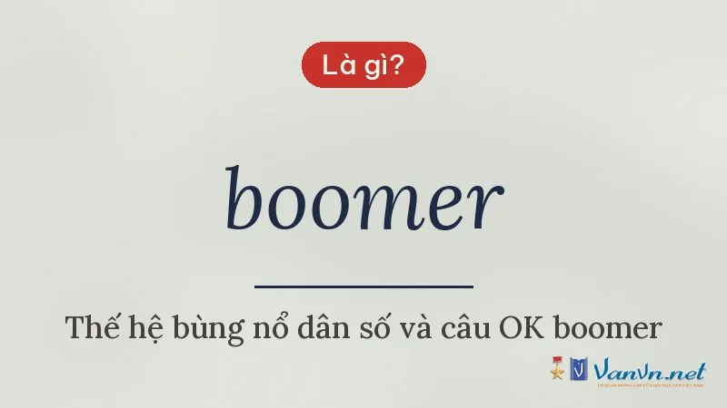 boomer là gì
