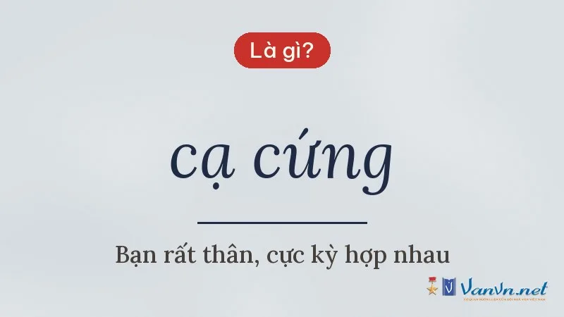 cạ cứng là gì