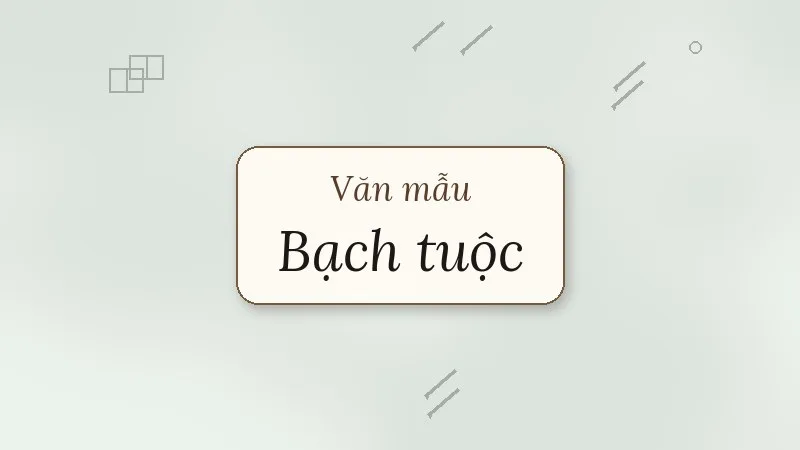 cảm nhận về cuộc chiến đấu với bạch tuộc