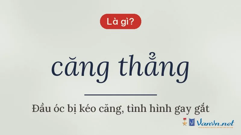 căng thẳng là gì