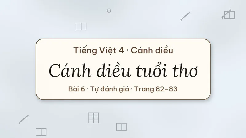 cánh diều tuổi thơ lớp 4 cánh diều