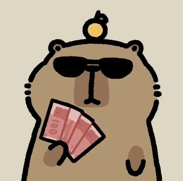 hình ảnh capybara cute vô tri