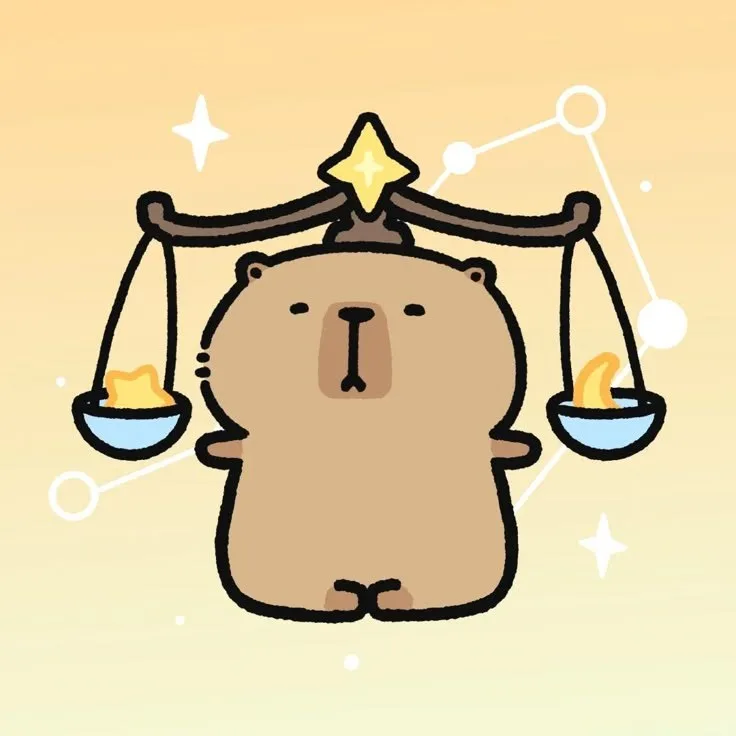 hình ảnh capybara cute vô tri