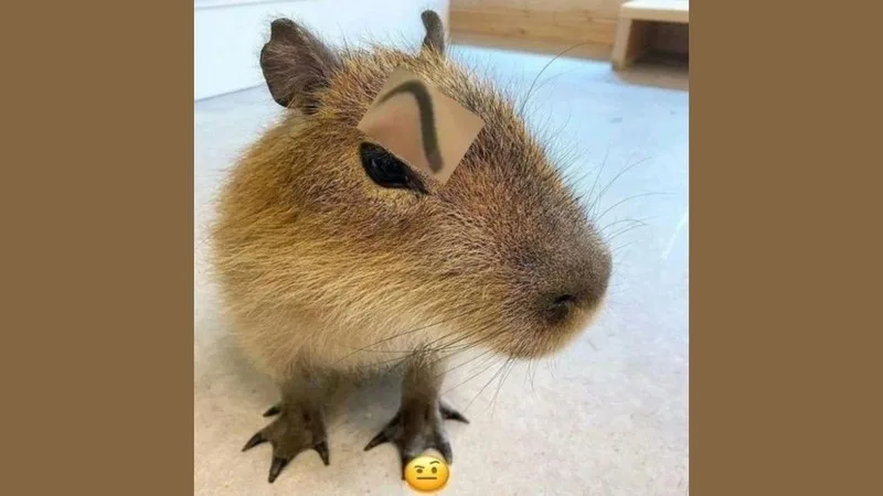 ảnh capybara vô tri