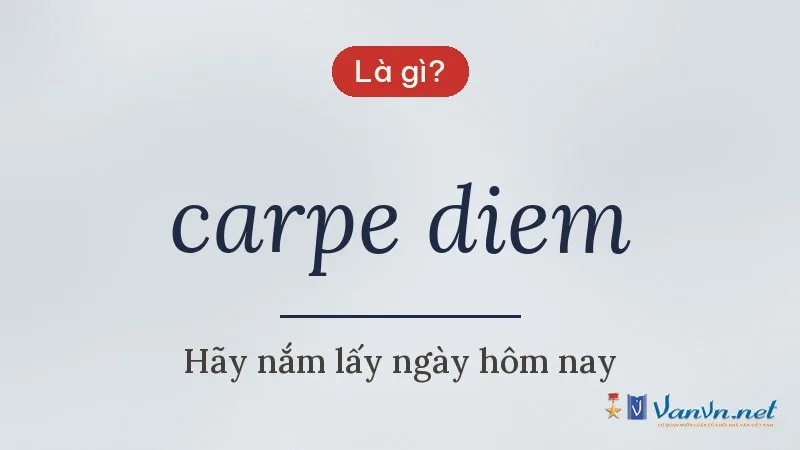 carpe diem là gì