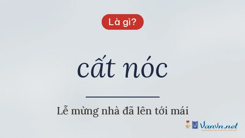 cất nóc là gì