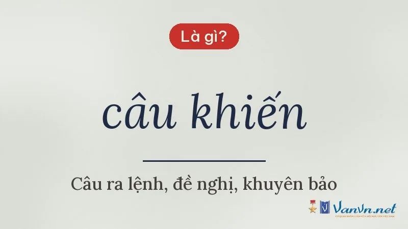 câu khiến là gì