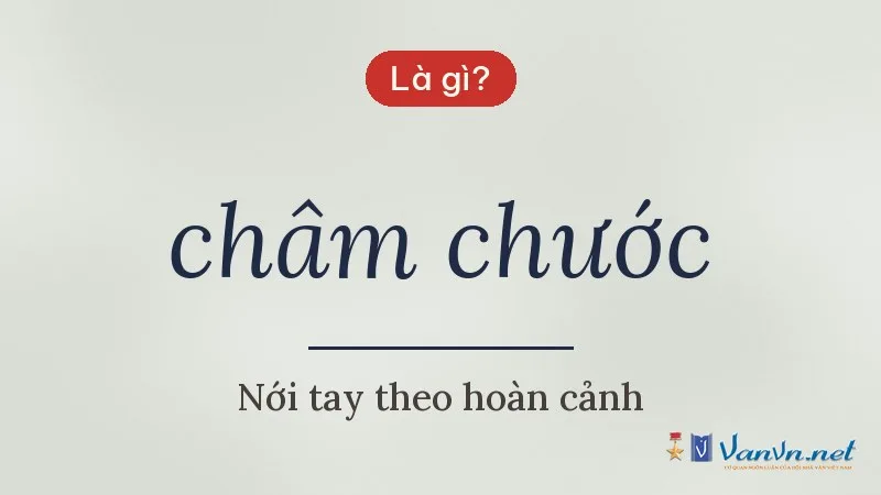 châm chước là gì
