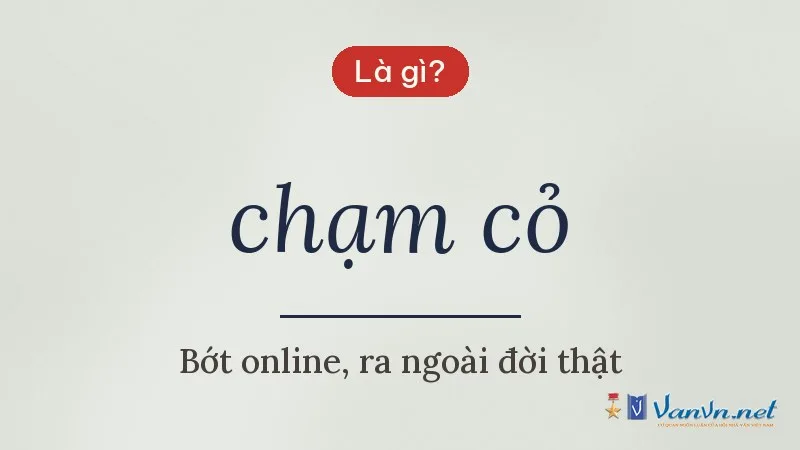chạm cỏ là gì