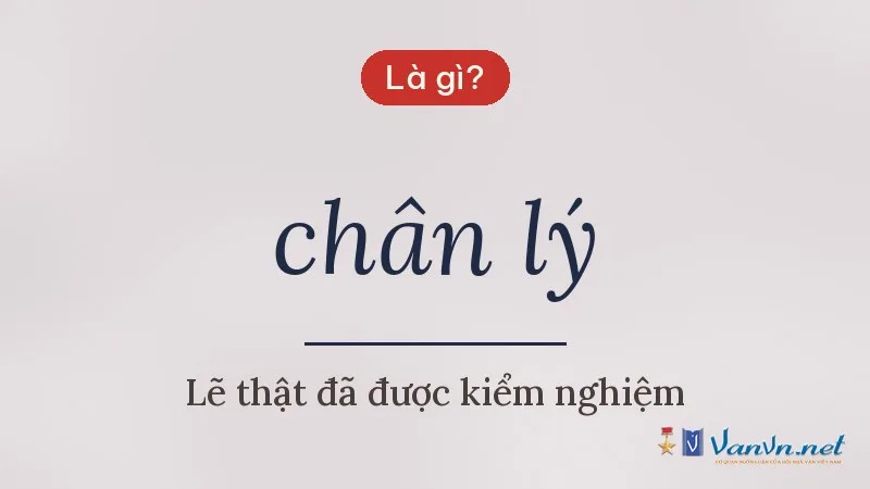 chân lý là gì