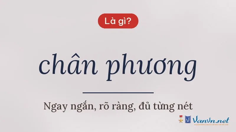 chân phương là gì