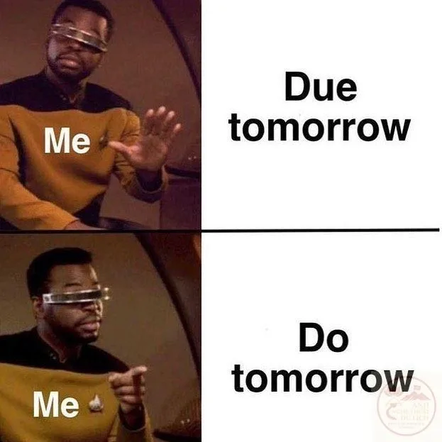 deadline meme