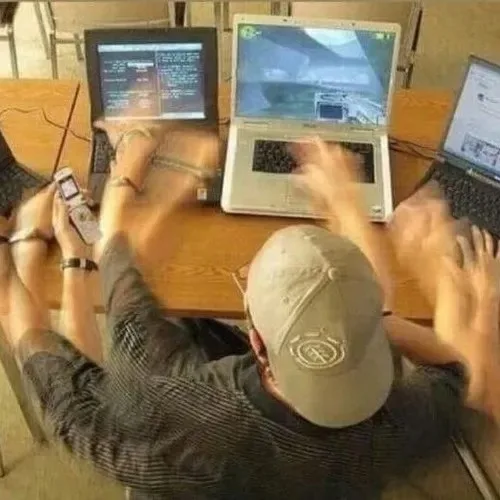 chạy deadline meme