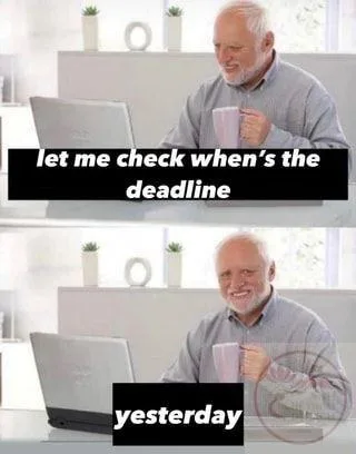 deadline meme
