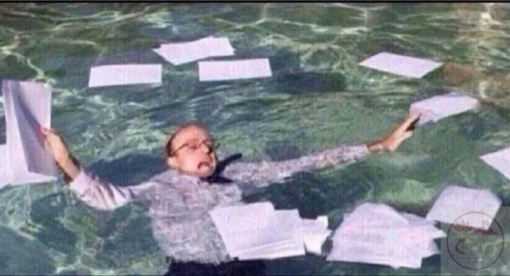 chạy deadline meme