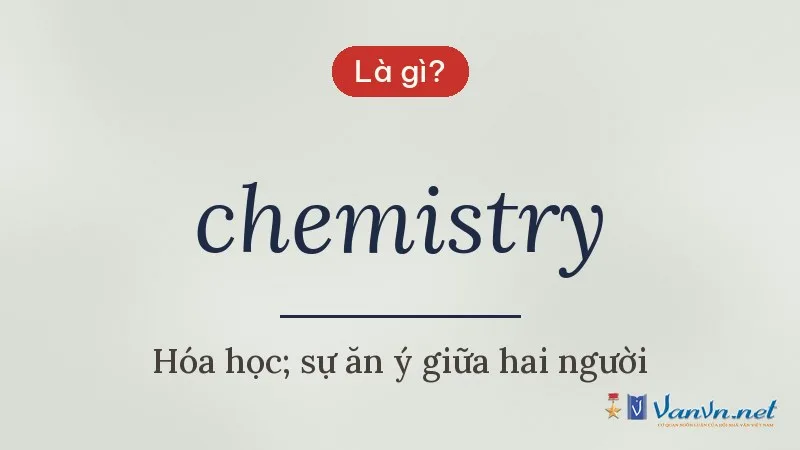 chemistry là gì