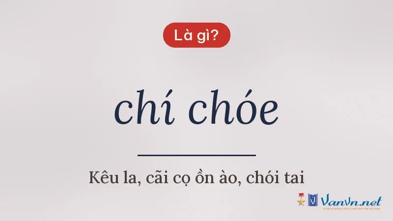 chí chóe là gì