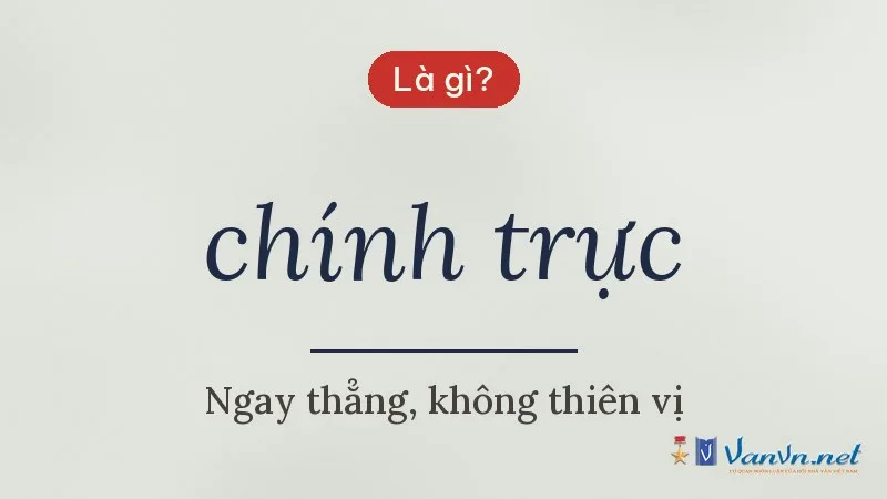chính trực là gì