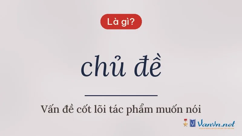 chủ đề là gì