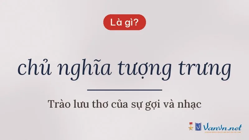 chủ nghĩa tượng trưng là gì
