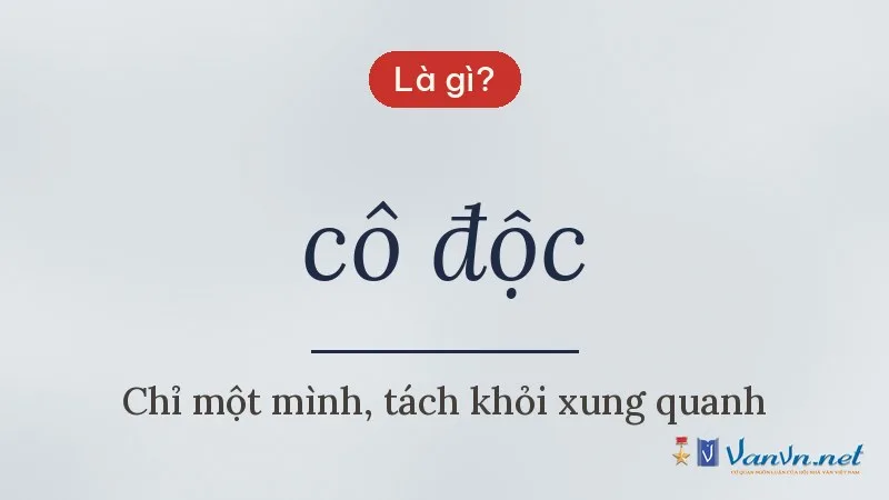 cô độc là gì