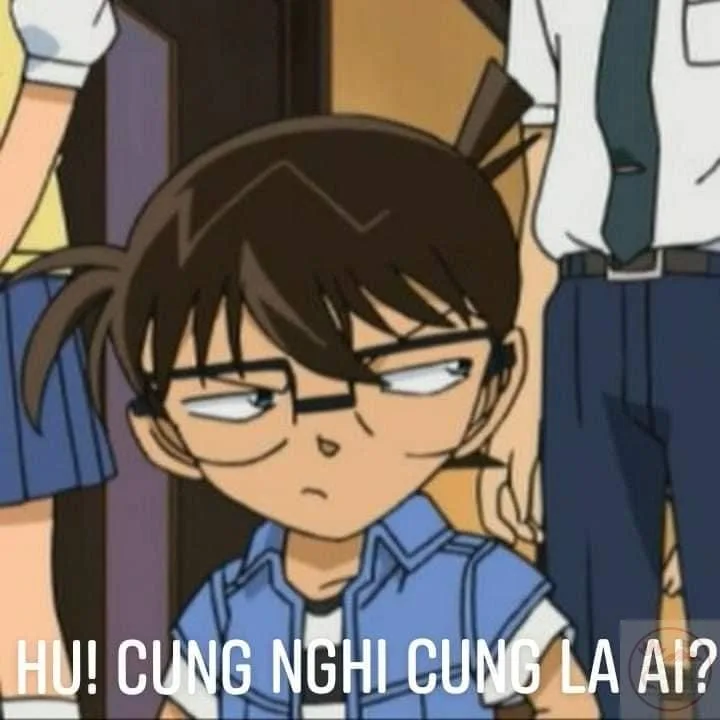 ảnh chế conan hài hước