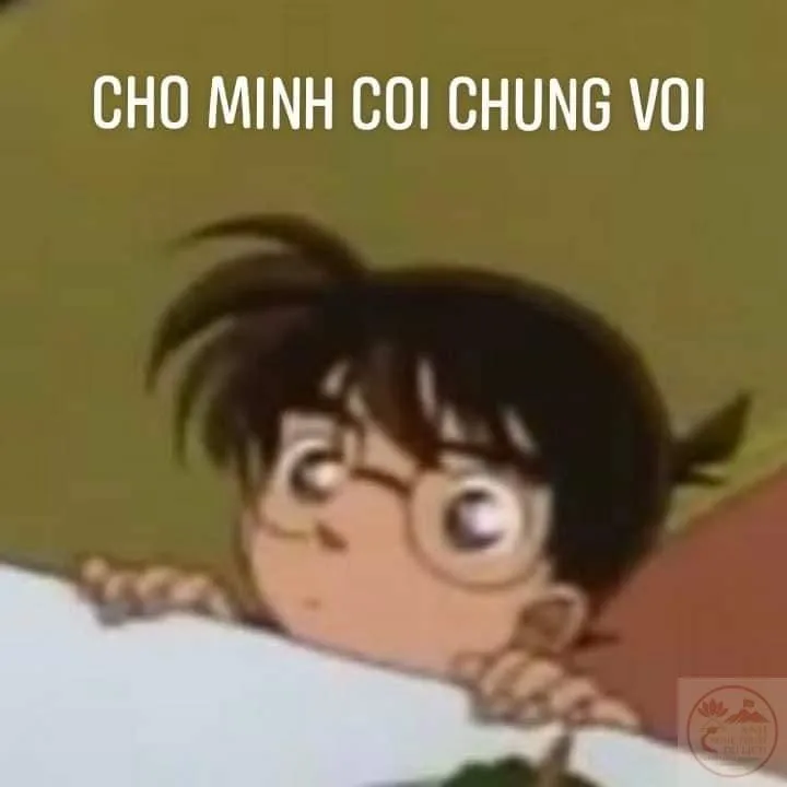 ảnh chế conan hài hước