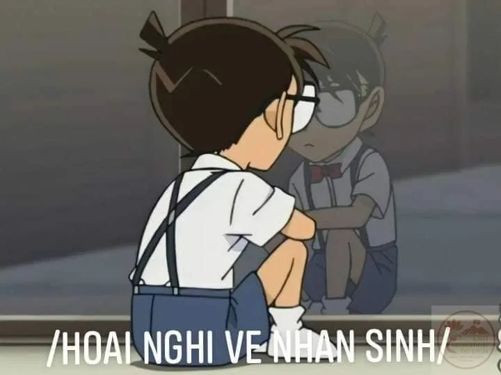 ảnh chế conan hài hước