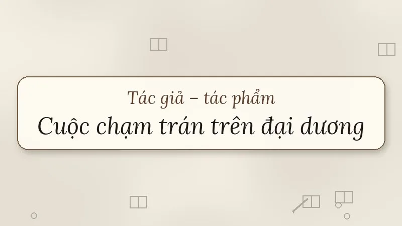 cuộc chạm trán trên đại dương giuyn véc nơ
