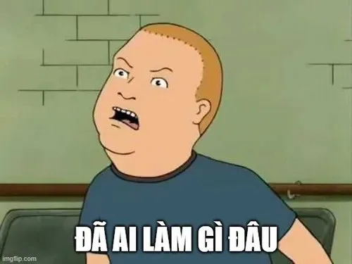 đã làm gì đâu meme
