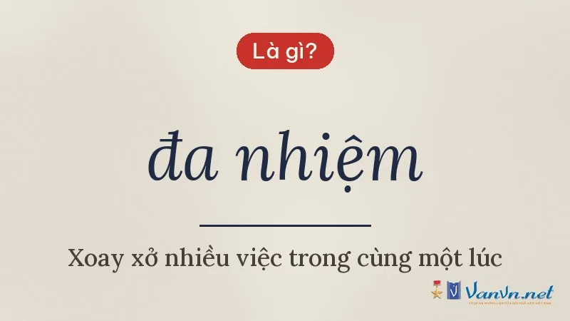 đa nhiệm là gì