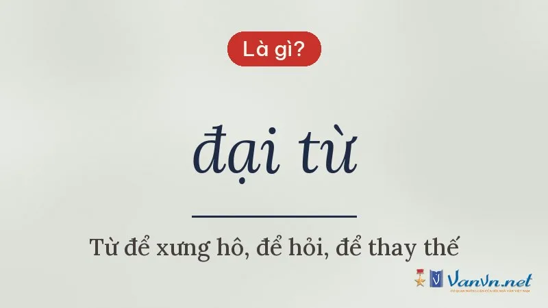 đại từ là gì