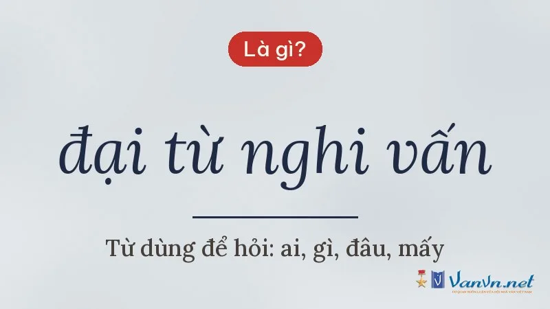 đại từ nghi vấn là gì