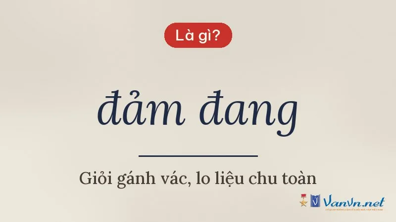 đảm đang là gì