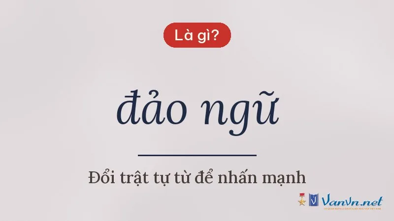 đảo ngữ là gì