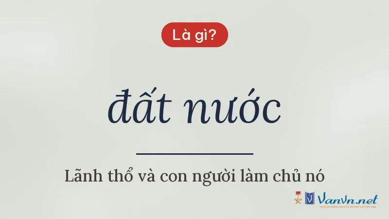 đất nước là gì