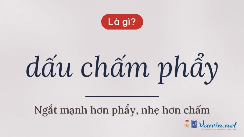 dấu chấm phẩy là gì