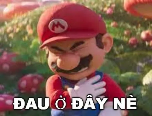 đau ở đây nè meme