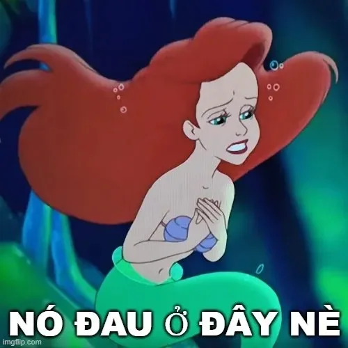 đau ở đây nè meme