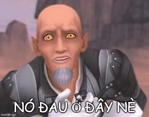 đau ở đây nè meme
