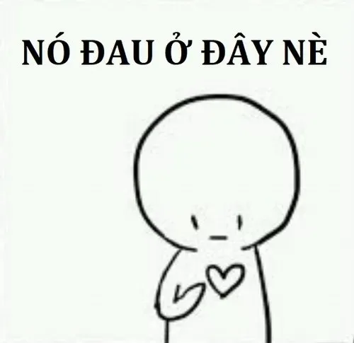 đau ở đây nè meme