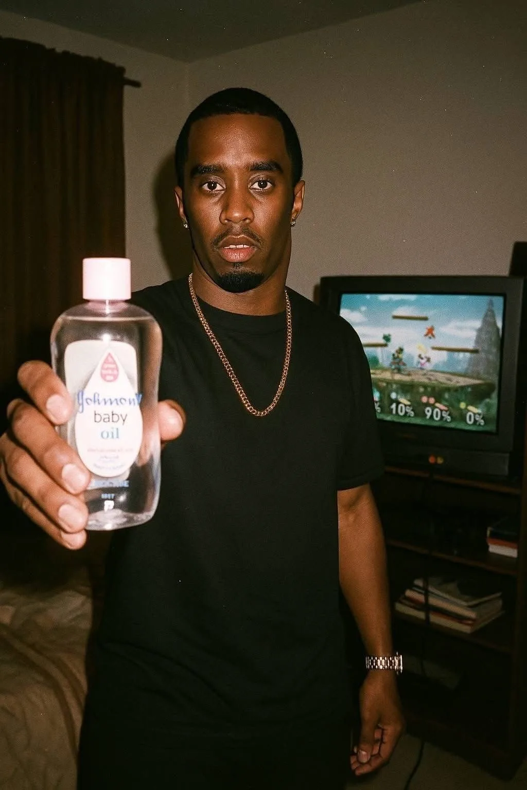 diddy baby oil meme