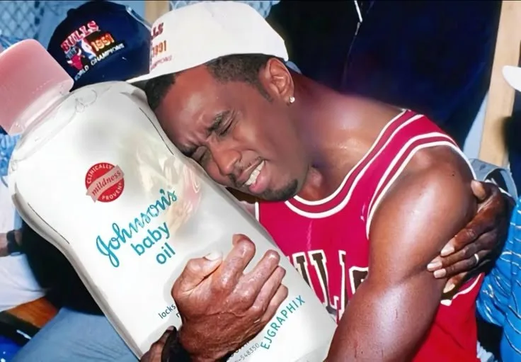 diddy baby oil meme