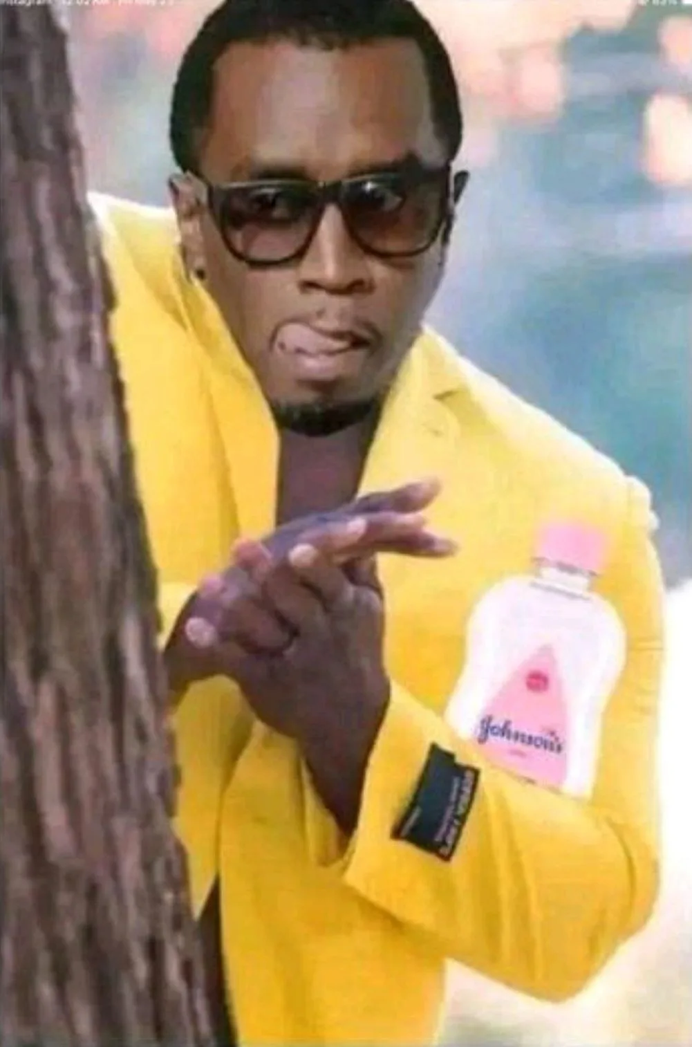 diddy baby oil meme