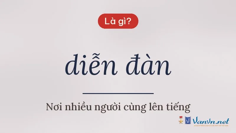 diễn đàn là gì