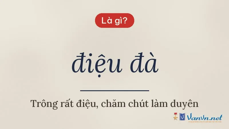 điệu đà là gì