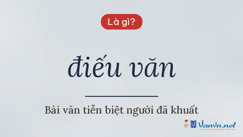 điếu văn là gì